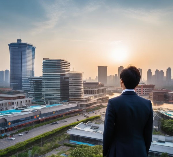 海口滨濂国际商贸城项目负责人，深耕商贸沃土，引领区域商贸新引擎