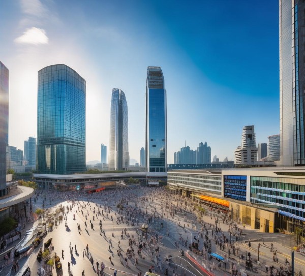 新港商贸城新闻报道视频,现代商贸新地标,激活区域经济新动能