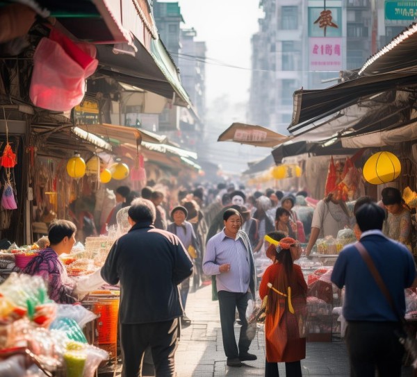 桂平商贸城今日新闻报道，商贸活动火热，商户经营喜人