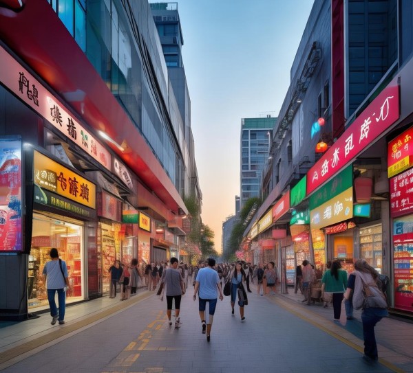 京商商贸城服务一条街,商贸新生态的服务引擎与便民枢纽