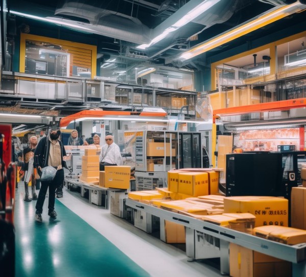 中天商贸城顺丰合作点,商贸城内快递枢纽,高效衔接商户与市民物流需求