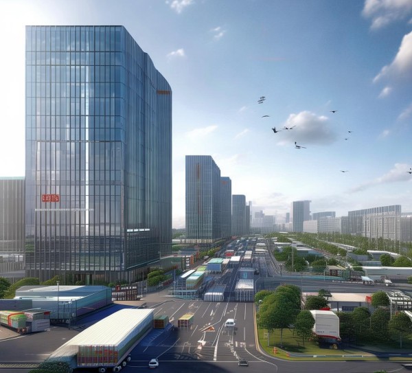 汉寿新合作物流商贸城,构建区域物流新枢纽,赋能商贸发展新引擎