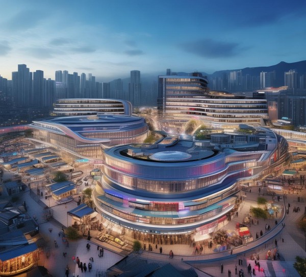 新化新合作国际商贸城,激活县域经济新动能,构建区域商贸新格局